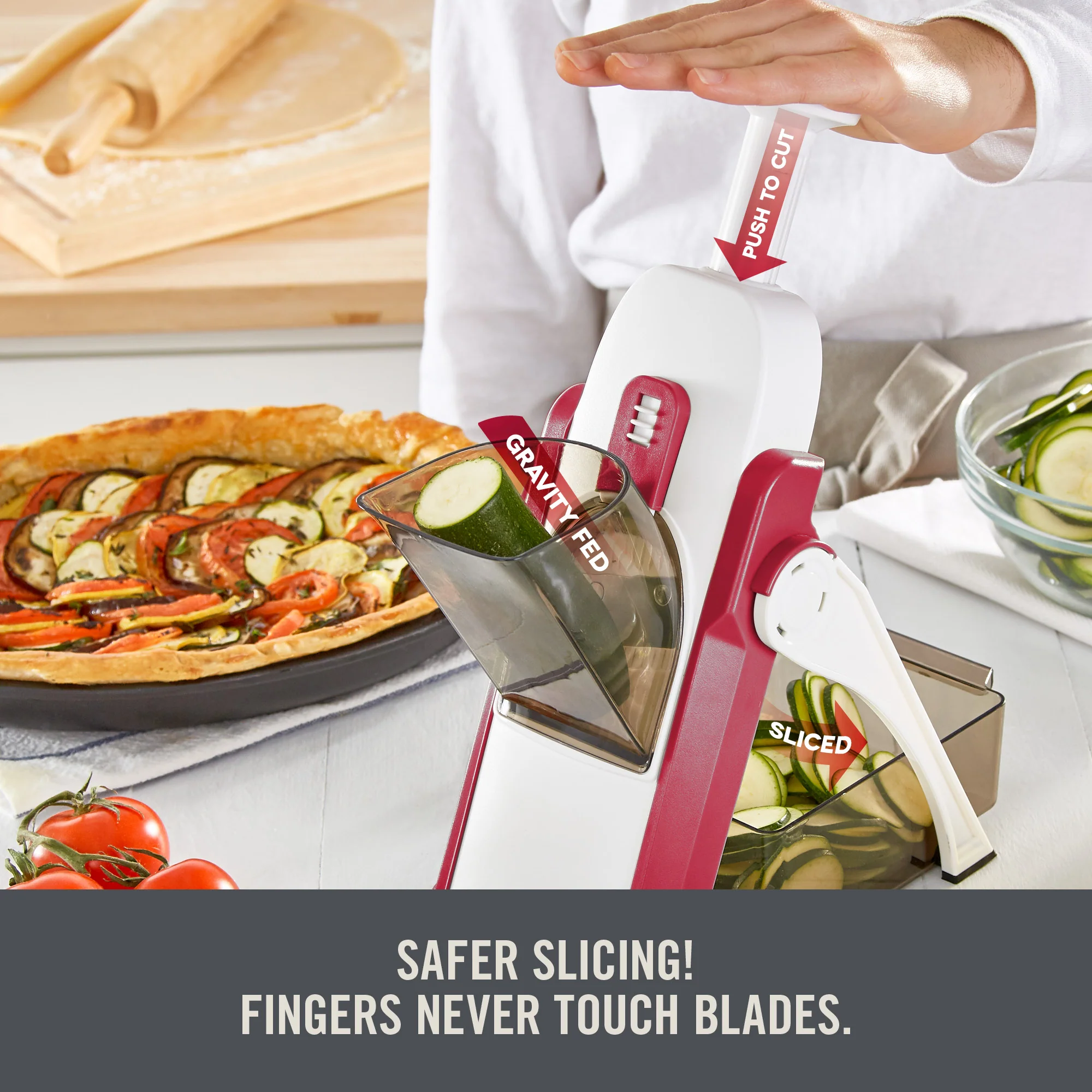 Zakarian by Dash Safe Slice® Mandoline - Image 14